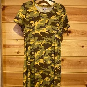 NWOT Camo Jessie Dress